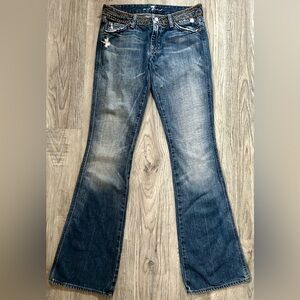7 for all mankind A pocket embellished jeans